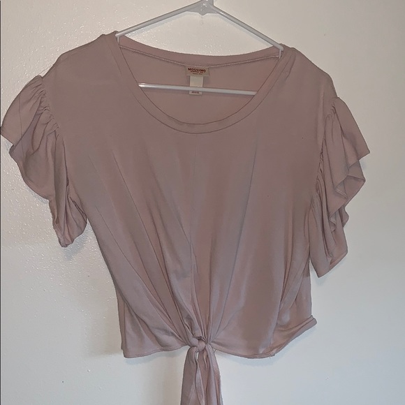 Tops - Baby pink crop top